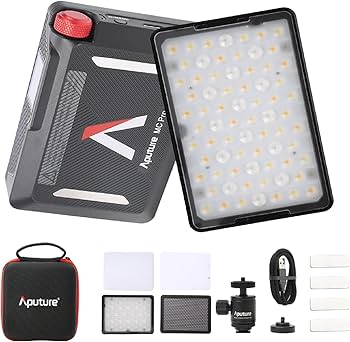 Amazon.com : Aputure MC Pro RGBWW LED Light,Mini On Camera Video